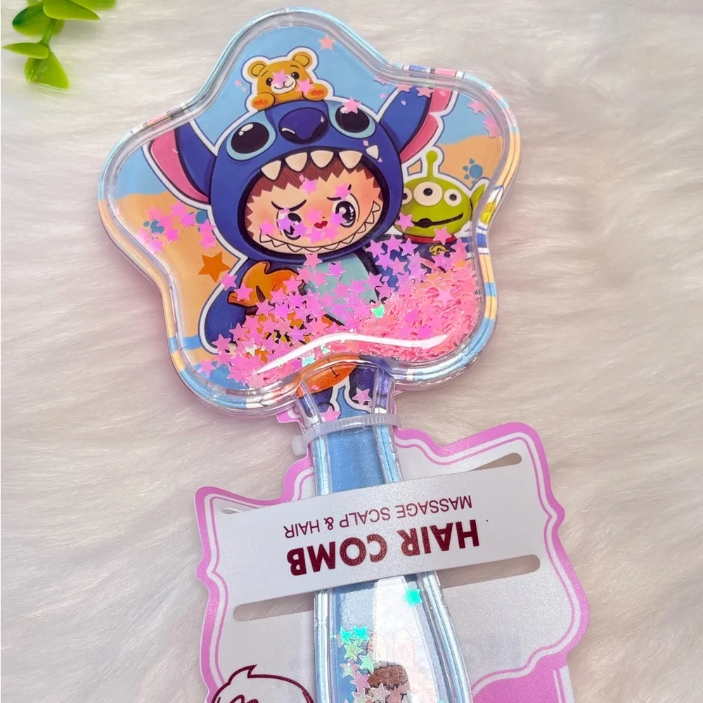 Pink Monster Character in Costume‎ Comb